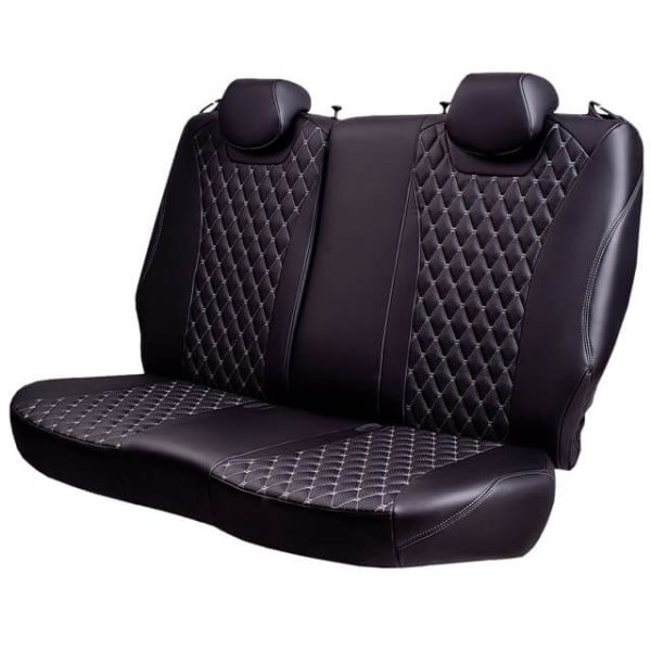 Чехлы Премиум Экокожа Байрон Ромб на Skoda Yeti 2009-2018 г.в.