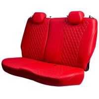 Чехлы Премиум Экокожа Байрон Ромб на Skoda Yeti 2009-2018 г.в.